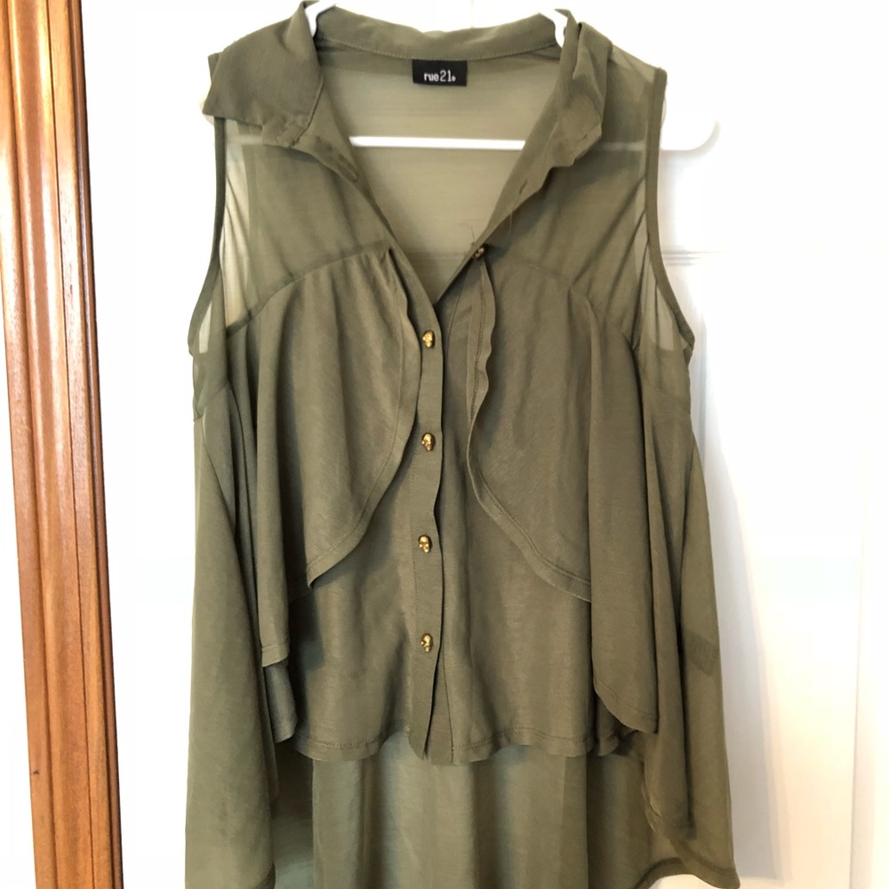 Rue 21 Tank Top Blouse